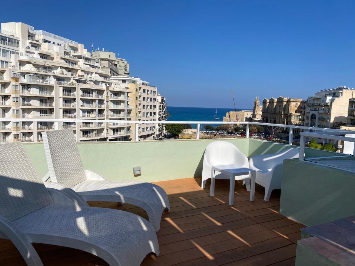 Balluta Bay Beach House With Seaviews Sliema Exteriér fotografie