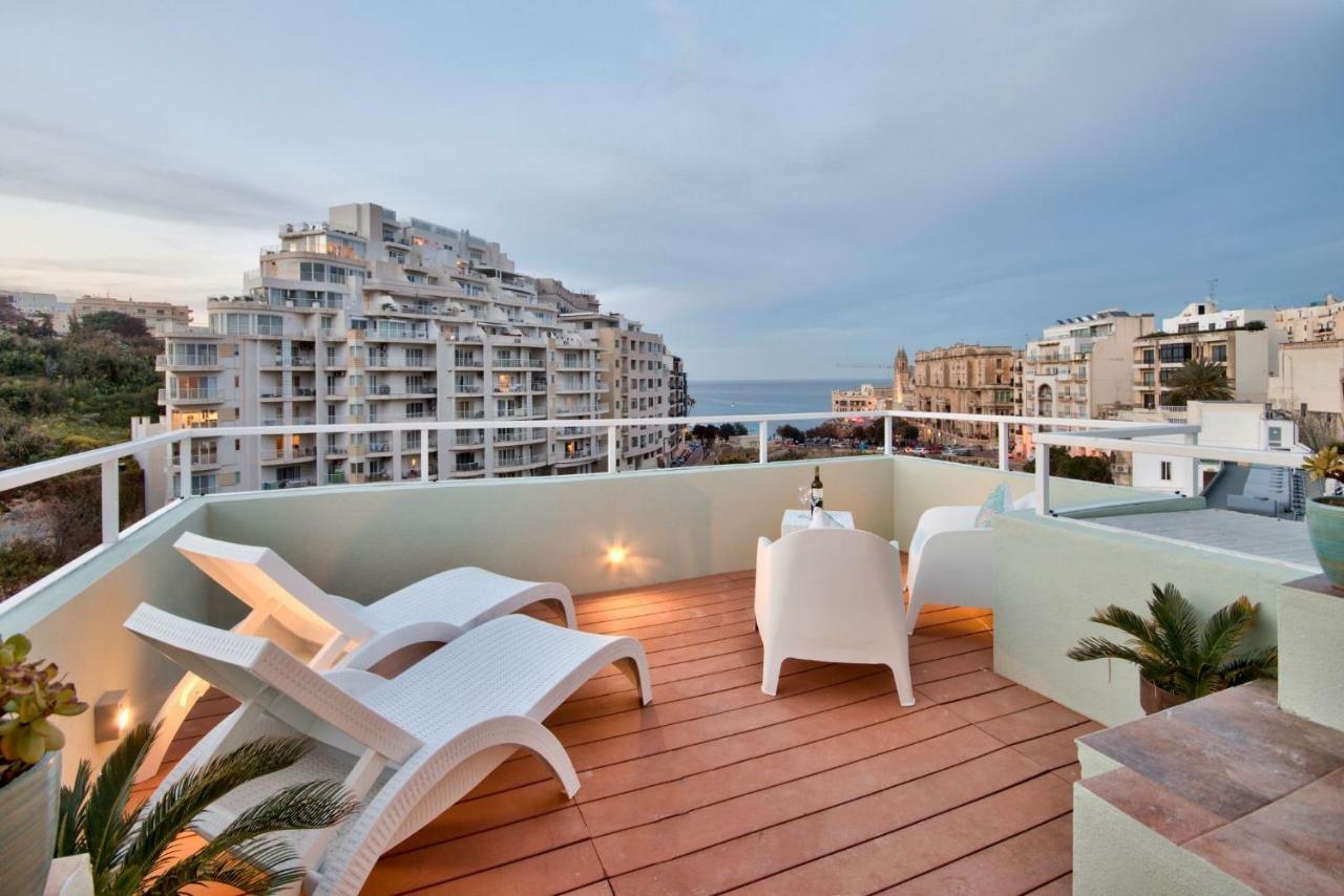 Balluta Bay Beach House With Seaviews Sliema Exteriér fotografie